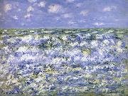 Claude Monet Waves Breaking France oil painting artist